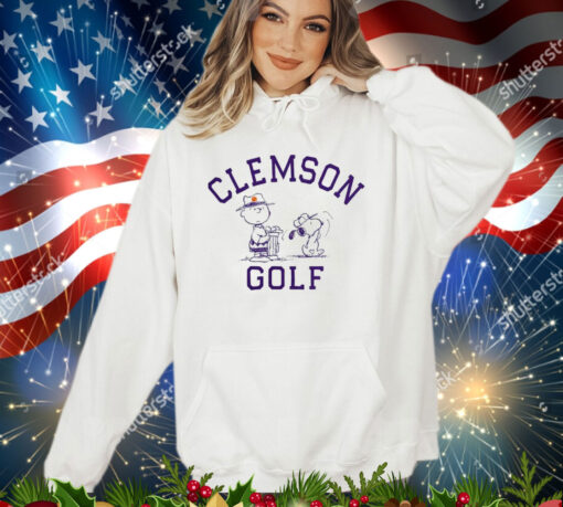 Peanuts Clemson Tigers Golf 2024 shirt