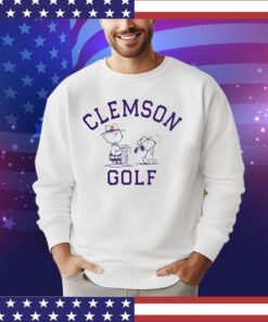 Peanuts Clemson Tigers Golf 2024 shirt