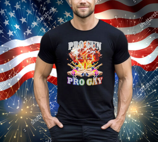 Pro gun pro gay shirt