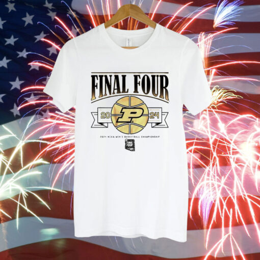 Purdue Boilermakers Final Four 2024 NCAA Men’s Basketball Championship Tee Shirt