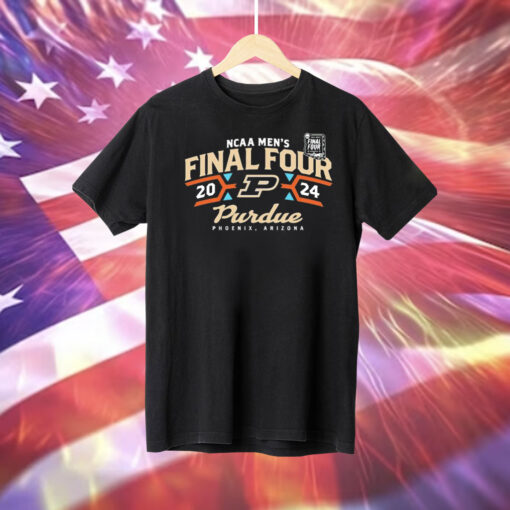 Purdue Boilermakers Mens Basketball 2024 Final Four Tee Shirt