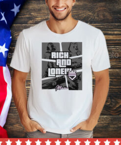 Rich and lonely Miami shirt
