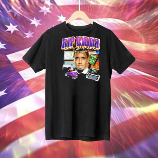 Rip Diddy welcome to black guy hell Tee Shirt