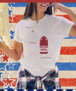 Romeo and Juliet Vodka Cranberry shirt