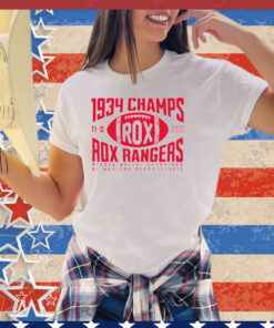 Rox Rangers Football 1934 Champs shirt