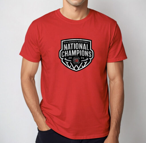 SOUTH CAROLINA WOMEN'S BASKETBALL: 2024 NATIONAL CHAMPIONS LOGO shirt