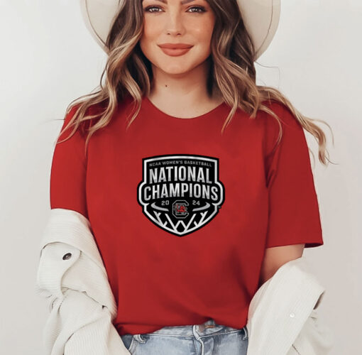 SOUTH CAROLINA WOMEN'S BASKETBALL: 2024 NATIONAL CHAMPIONS LOGO shirt