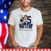 Sean Martin #05 West Virginia Mountaineers the pride of bluefield West Virginia shirt