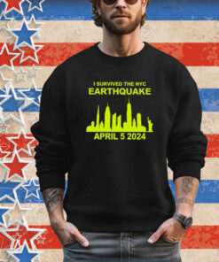 Skill Issue I Survived The Nyc Earthquake April 5Th 2024 Shirt