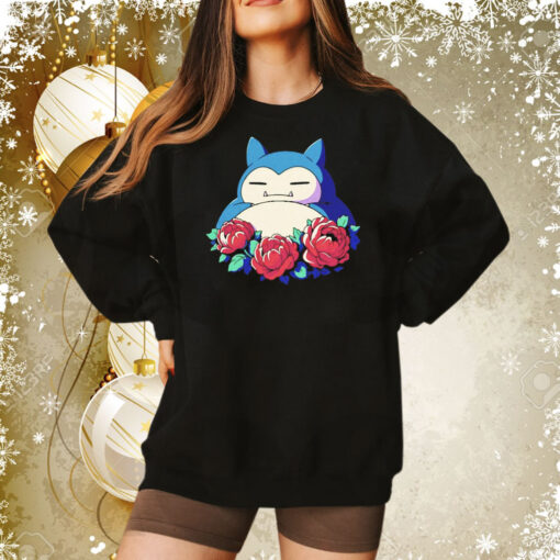 Snorlax spring snoozing Tee Shirt