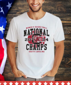 South Carolina Gamecocks 2024 Women’s Basketball National Champs shirt