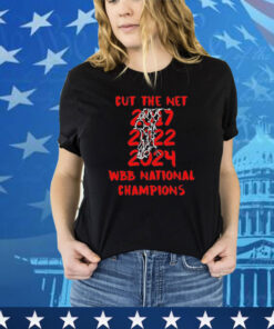 South Carolina Gamecocks Cut The Net 2024 Womens National Champions shirt