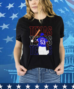 Texas Baseball Garcia Rangers Baseball shirt