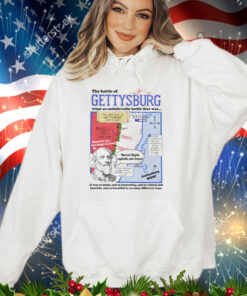 The battle of gettysburg what an unbelievable battle that was shirt