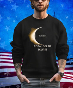 Total Solar Eclipse 2024 Shirt, April 8 2024, USA Map, Path of Totality Sweat shirt
