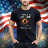 Total Solar Eclipse 2024 Shirt, Twice In A Lifetime Solar Eclipse Shirt