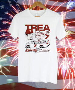 Trea Turner Liberty Racing Philadelphia Phillies Tee Shirt