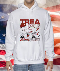 Trea Turner Liberty Racing Philadelphia Phillies Tee Shirt