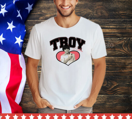 Troy Bolton High School Musical Hsm heart shirt