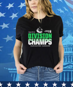 Vancouver Canucks 2024 Pacific Division Champions shirt