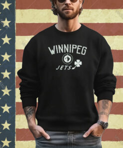 Winnipeg Jets Levelwear Youth St. Patrick’s Day Little Richmond Clover Shirt