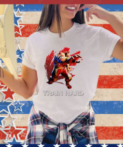 Zangief Street Fighter train hard shirt