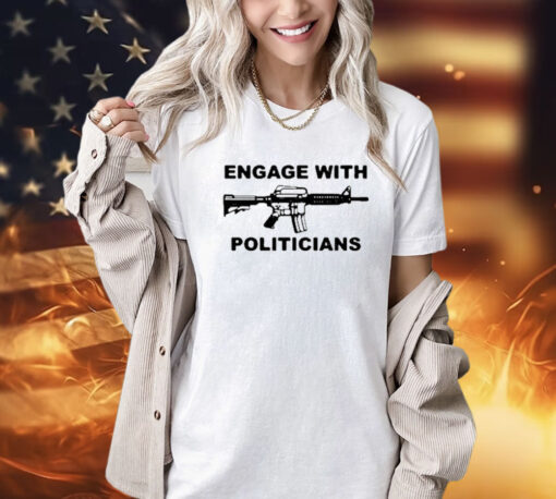 Krime Engage With Politicians t-shirt