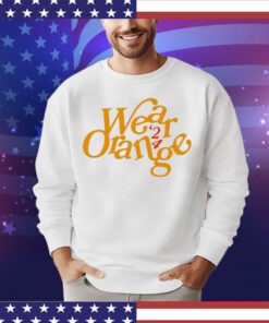 Wear Orange 2024 Commemorative t-shirt