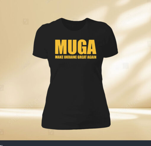 MUGA Make Ukraine Great Again Womens T- Shirt