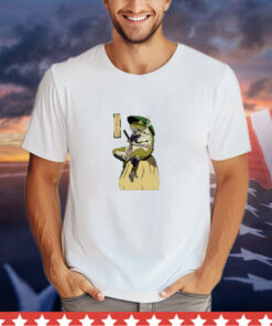 Victorious Samurai Frog t-shirt