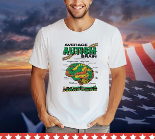 Average Autism Brain t-shirt