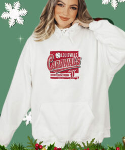 Louisville Cardinals Baseball Around The Horn Comfort Colors shirt