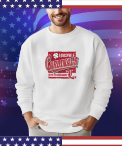 Louisville Cardinals Baseball Around The Horn Comfort Colors shirt