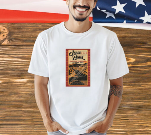 Jesse Daniel Tour US 2024 Poster t-shirt