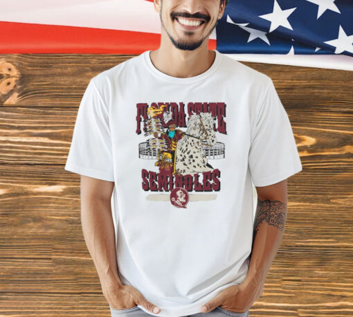 Florida State Seminoles Hyper Local Oceola and Renegade Stadium t-shirt