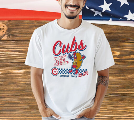 Chicago Cubs Cooperstown Collection Food Concessions t-shirt