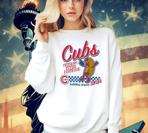 Chicago Cubs Cooperstown Collection Food Concessions t-shirt