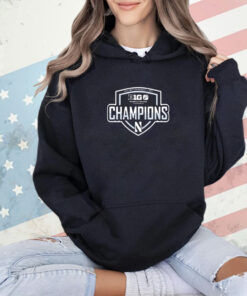 Northwestern Wildcats 2024 Big Ten Women’s Lacrosse Tournament Champions t-shirt