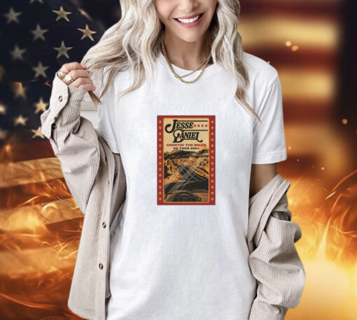 Jesse Daniel Tour US 2024 Poster t-shirt