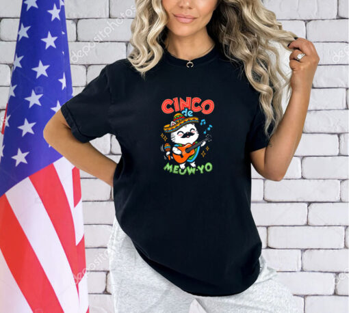 Cinco De Meow-yo t-shirt