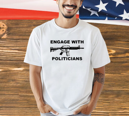 Krime Engage With Politicians t-shirt