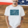 Amos Lee 2024 Transmission Tour Poster t-shirt