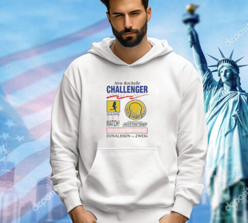 New Rochelle Challenger Game Set Match t-shirt