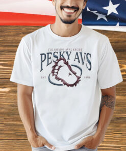 Colorado Avalanche Pesky Avs Est 1995 t-shirt