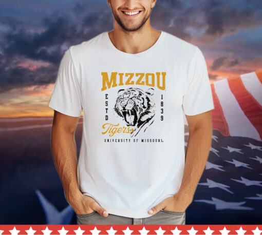 Mizzou Tigers Tiger Roaring Est 1839 t-shirt