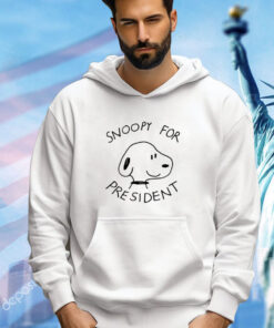 Snoopy for president T-shirt