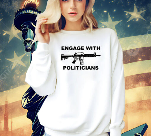 Krime Engage With Politicians t-shirt