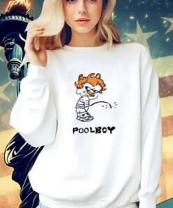 Poolboy peeing T-shirt