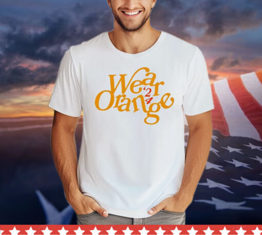 Wear Orange 2024 Commemorative t-shirt