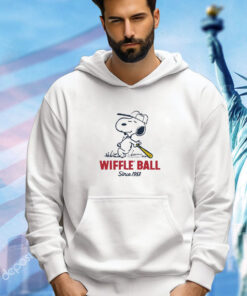 Peanuts X Wiffle Ball Snoopy Baseball shirt